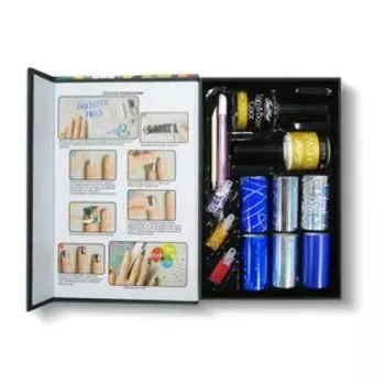 Набор для дизайна ногтей Jessnail, №002, 6 шт.