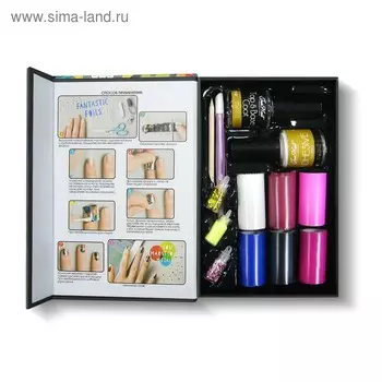 Набор для дизайна ногтей Jessnail, №016, 6 шт.