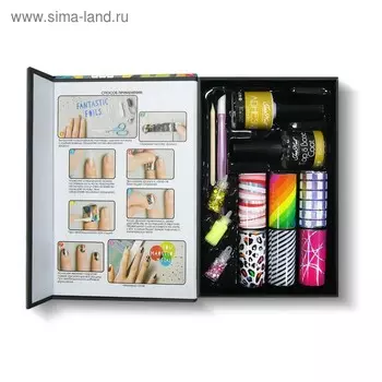 Набор для дизайна ногтей Jessnail, №017, 6 шт.