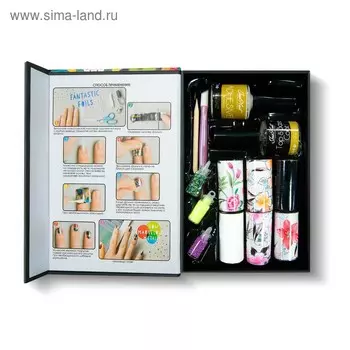 Набор для дизайна ногтей Jessnail, №018, 6 шт.