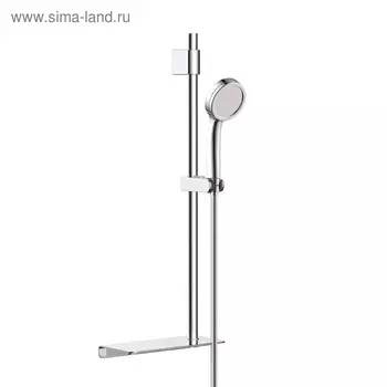 Набор для душа IDDIS Sena SEN3F70i16, стойка с полкой, лейка, шланг, хром