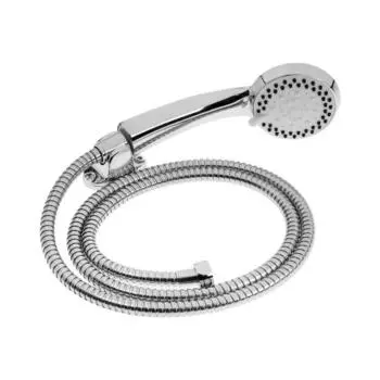 Душевая лейка 5 режимов со шлангом, держатель, крепеж в комплекте.