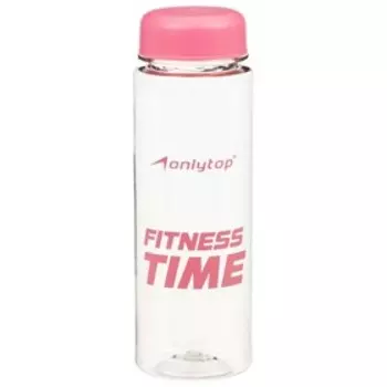 Набор для фитнеса ONLYTOP Dreamfit: 3 фитнес-резинки, бутылка для воды, массажный мяч