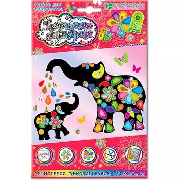 Набор для изготовления картины «Слоники»