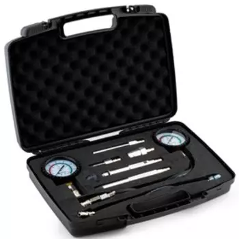 Набор для измерения компрессии TOPAUTO "ПРО Бензин + Дизель ПЛЮС"