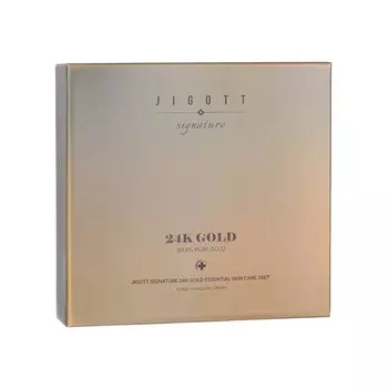 Набор для лица уходовый с частицами золота Jigott Signature