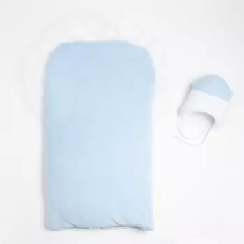 Набор для новорожденного "Бантики", цвет голубой