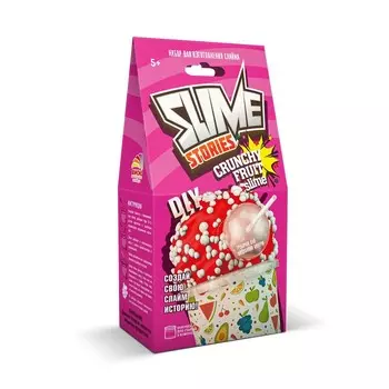 Набор для опытов и экспериментов «Slime Stories. Crunchy fruit» серия «Юный химик»