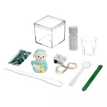 Набор для опытов «Снежный ночник своими руками», МИКС, в пакете