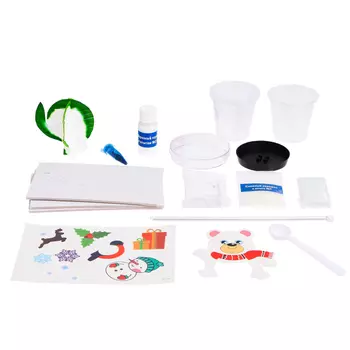 Набор для опытов «Зимние опыты», в пакете