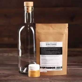 Набор для приготовления алкоголя «Вермут бьянко» : бутылка 500 мл., набор трав и специй 20 г.,шимер 5 г.