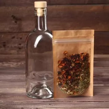 Набор для приготовления настойки «Алтайская с Иван-чаем»: бутылка 500 мл., набор трав и специй 35 г., инструкция