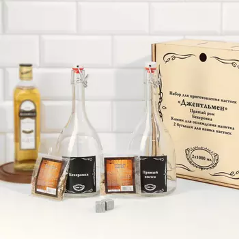 Набор для приготовления настойки «Джентльмен», виски, бехеровка