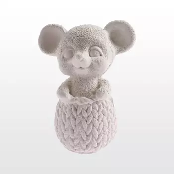 Набор для раскраски "Мышка" 11х8х7см