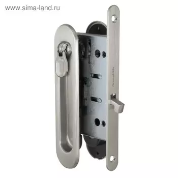 Набор для раздвижных дверей Armadillo SH011-BK SN-3, цвет матовый хром