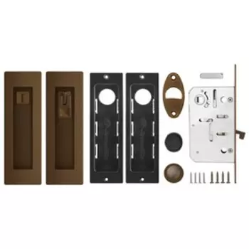 Набор для раздвижных дверей Armadillo SH011 URB BB-17, цвет коричневая бронза