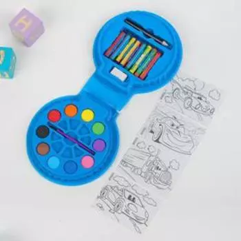 Набор для рисования «Красная тачка»