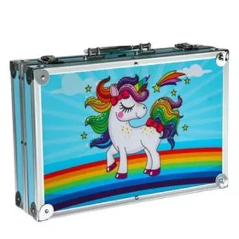Набор для рисования, складной, в чемоданчике с рисунком "Единорог"