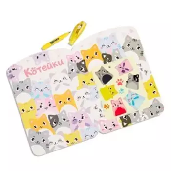 Набор для рисования светом «Котейки», ручка с фонариком и невидимыми чернилами