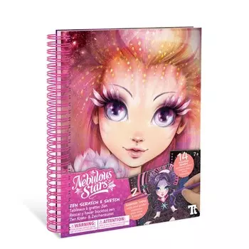 Набор для рисования техникой граттаж Nebulous Stars Petulia