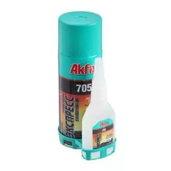 Набор для склеивания Akfix 705, аэрозоль 400 мл, + клей 125 г