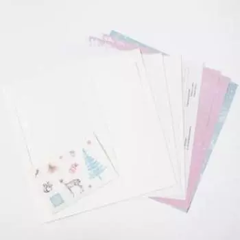 Набор для создания домика «Снежная история», 30 х 30 см