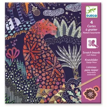 Набор для создания картин стилосом Djeco «Богатства природы»