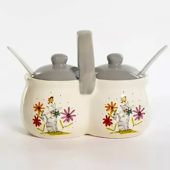 Набор для специй Elrington «Серый кот»