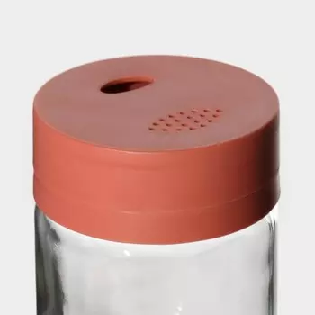 Набор для специй Доляна «Коралл», 2 предмета: солонка, перечница 6.411 см, стекло