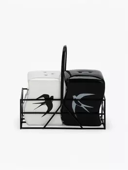 Солонка и перечница «Ласточки», 100 мл