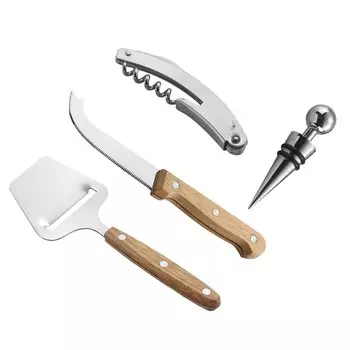 Набор для сыра и вина Regent inox Formaggio, 4 предмета