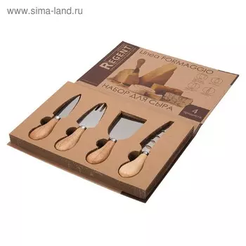 Набор для сыра Regent inox Formaggio, 4 предмета