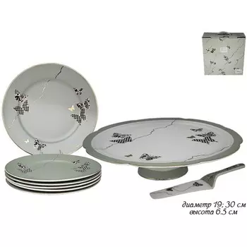 Набор для торта Lenardi Butterfly, 8 предметов