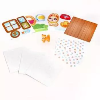 Набор для творчества «Делаем домик для питомца» + игрушка сюрприз: собачка