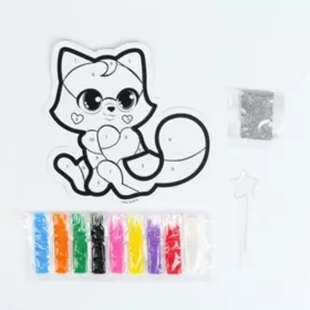 Набор для творчества. Фреска фигурная «Кошечка»