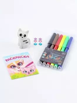 Набор для творчества, игрушки-раскраски, МИКС