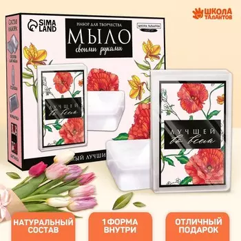 Набор для творчества «Мыло своими руками. Лучшей во всем» 1 форма