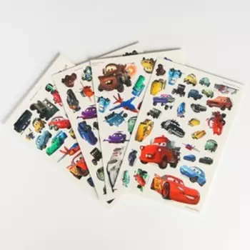 Наклейки переводные «Тачки», 100 переводок