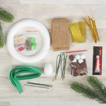 Набор для творчества "Новогодний венок"