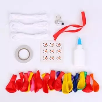 Набор для творчества «Новогодняя гирлянда из ниток своими руками»