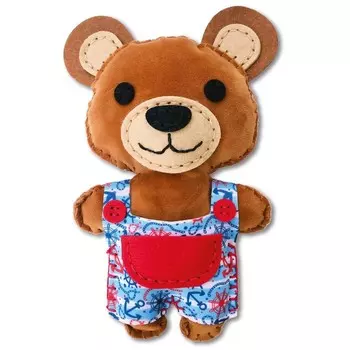 Набор для творчества: плюшевая игрушка своими руками «Мишка»