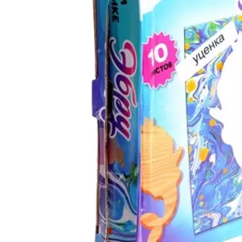 Набор для творчества «Рисуем в технике Эбру. Русалочка» Уценка