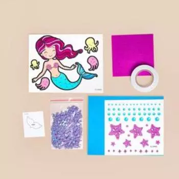 Набор для творчества «Весёлые аппликации: Русалочка»