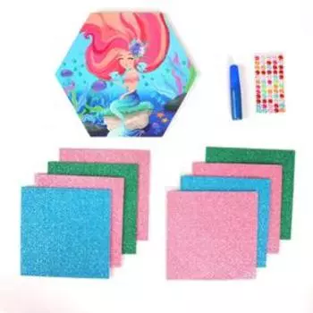 Набор для творчества «Волшебные аппликации: русалочка»