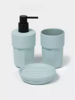 Набор для ванной SAVANNA Modern, 3 предмета, дозатор для мыла, стакан, мыльница