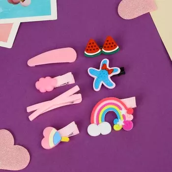 Набор для волос "Маленькие радости" (14 шт) цветок, розовый