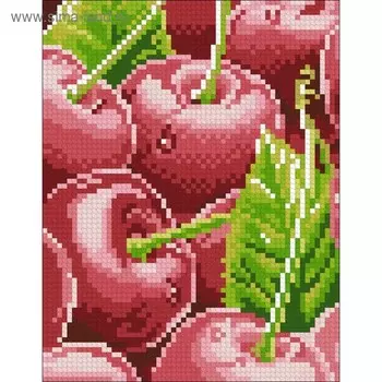 Набор для выкладывания алмазной мозаики «Вишни»