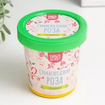 Набор для выращивания растений "Вырасти, Дерево! Сумасшедшая роза"