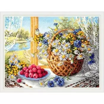 Набор для вышивания крестом «Летнее утро», 40 30