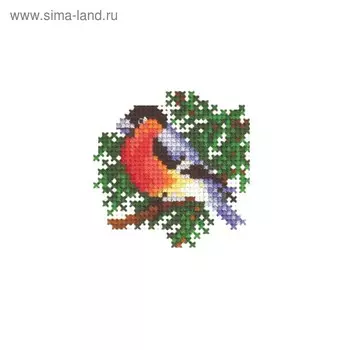 Набор для вышивания «Новогодние игрушки. Снегирь»